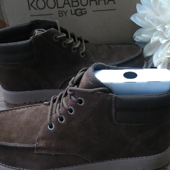 Koolaburra Men's Brown Suede Boots Size 11 😍 - Picture 7 of 13